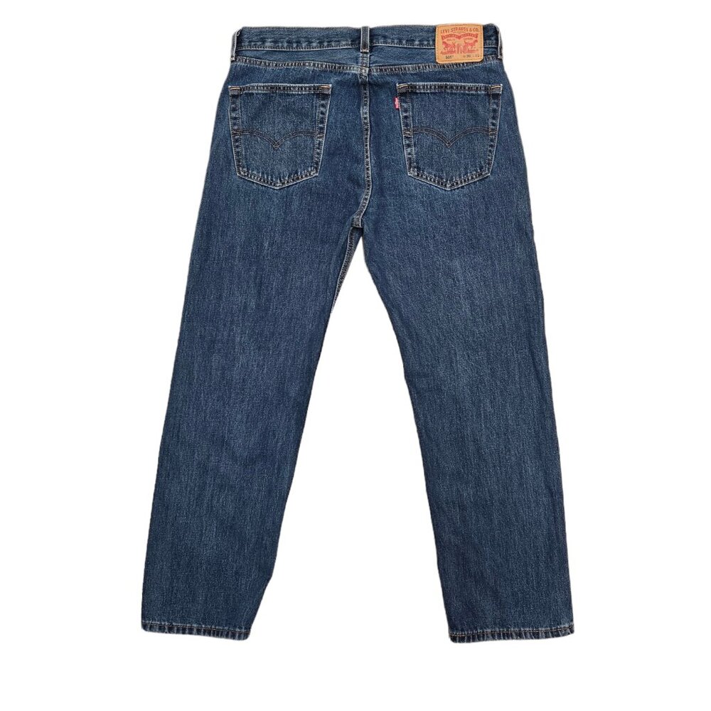 Levis 505 Jeans - Red Tab - Size 36x29 - Straight Leg - Like New - Picture 3 of 12